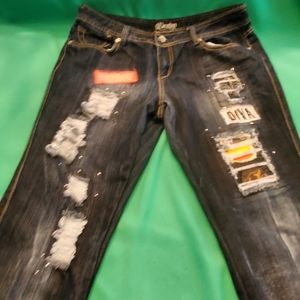 House of Dereon Diva embellished Jean's 11/12